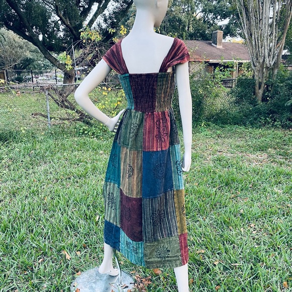 Beautiful patch skirt overall - Picture 4 of 7